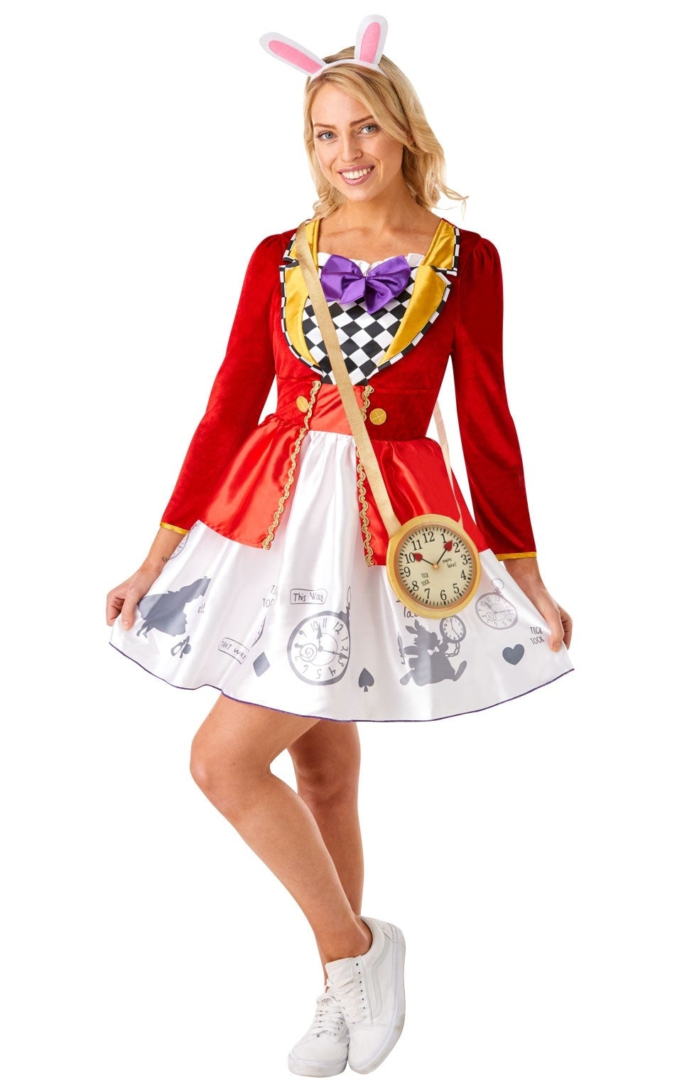 White Rabbit Costume Disney Ladies 1