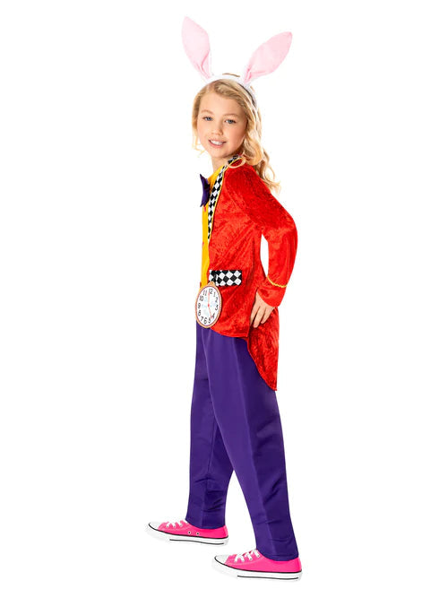 White Rabbit Costume for Kids Alice in Wonderland 3