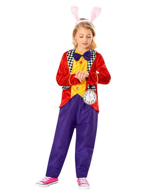 White Rabbit Costume for Kids Alice in Wonderland 4