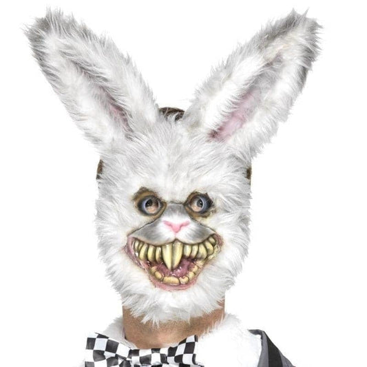 White Rabbit Mask Adult 1
