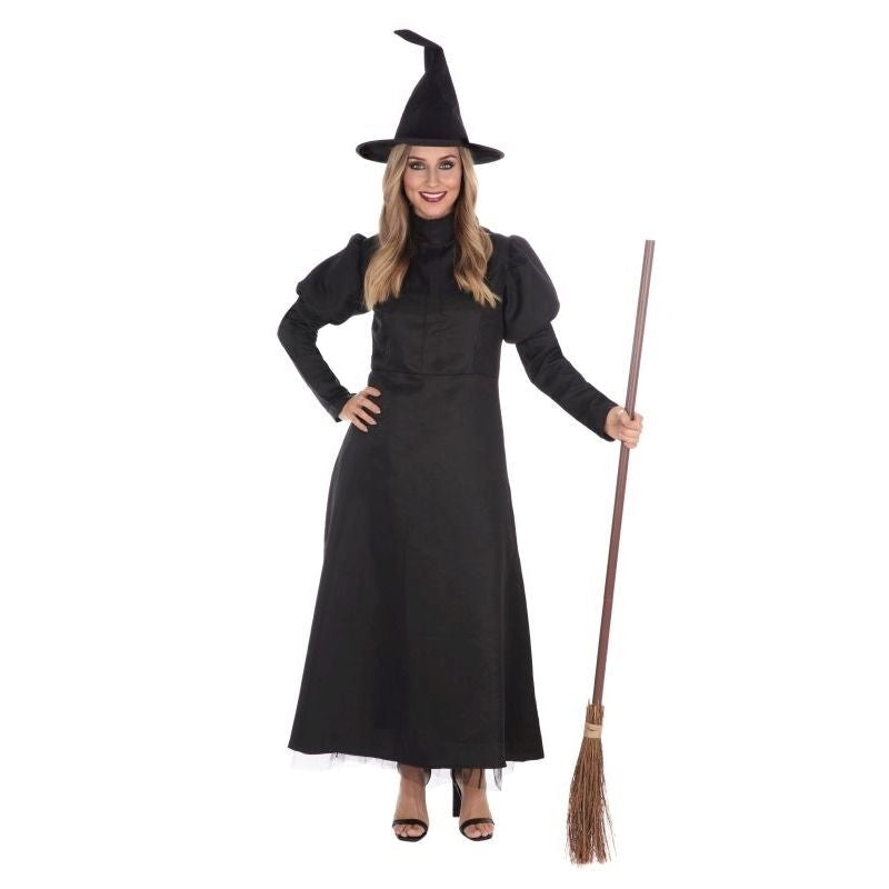 Wicked Witch Costume Adult Dress and Hat_1