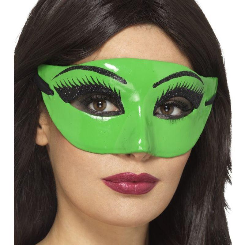 Wicked Witch Eyemask Adult Green_1
