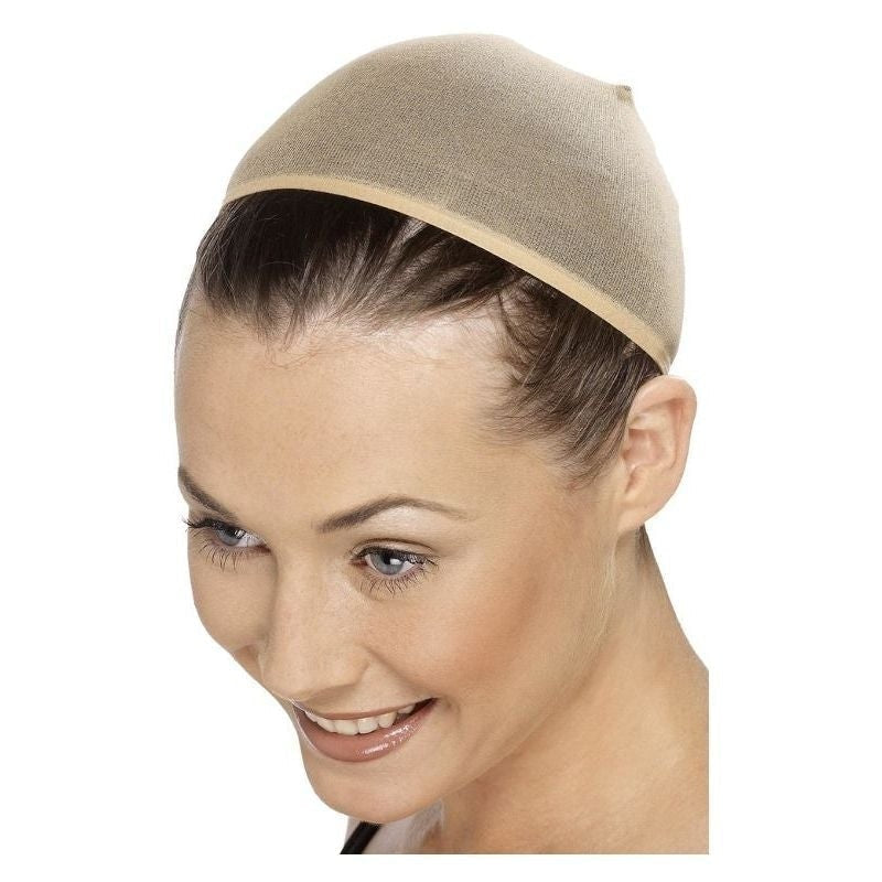 Wig Cap Adult Nude Coloured Stretch Hair Net 3