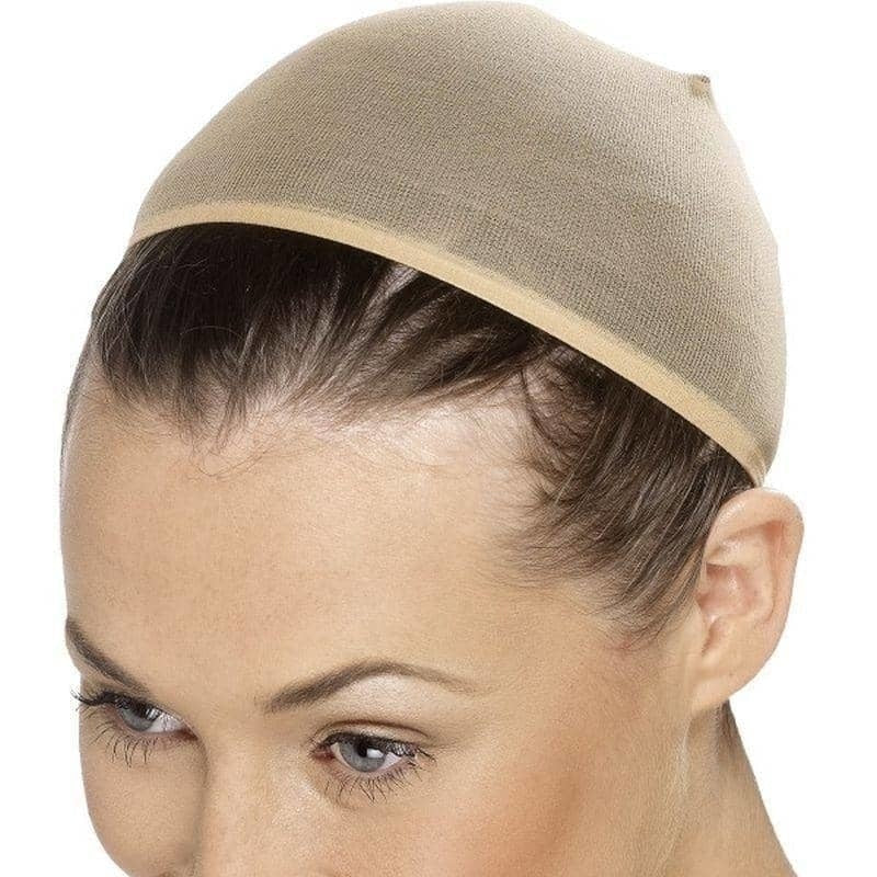 Wig Cap Adult Nude Coloured Stretch Hair Net 2