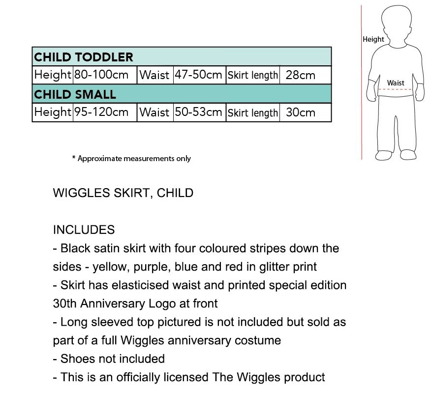 Wiggles 30th Anniversary Skirt 4