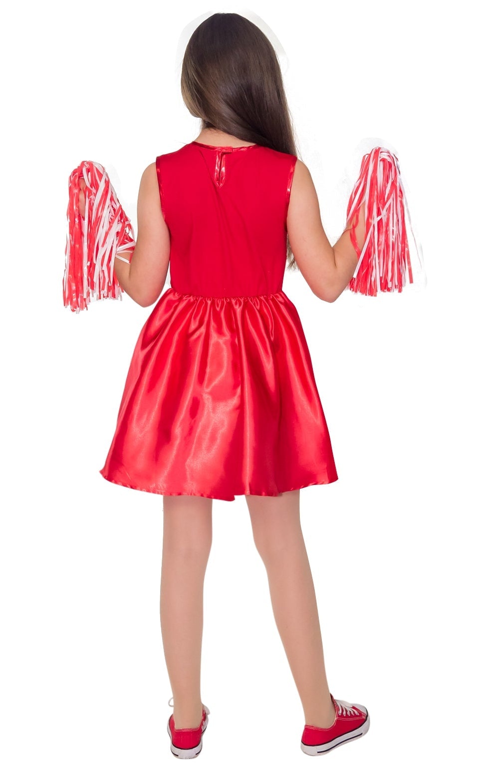 WilDCat Cheerleader Dress and Pom Poms 2