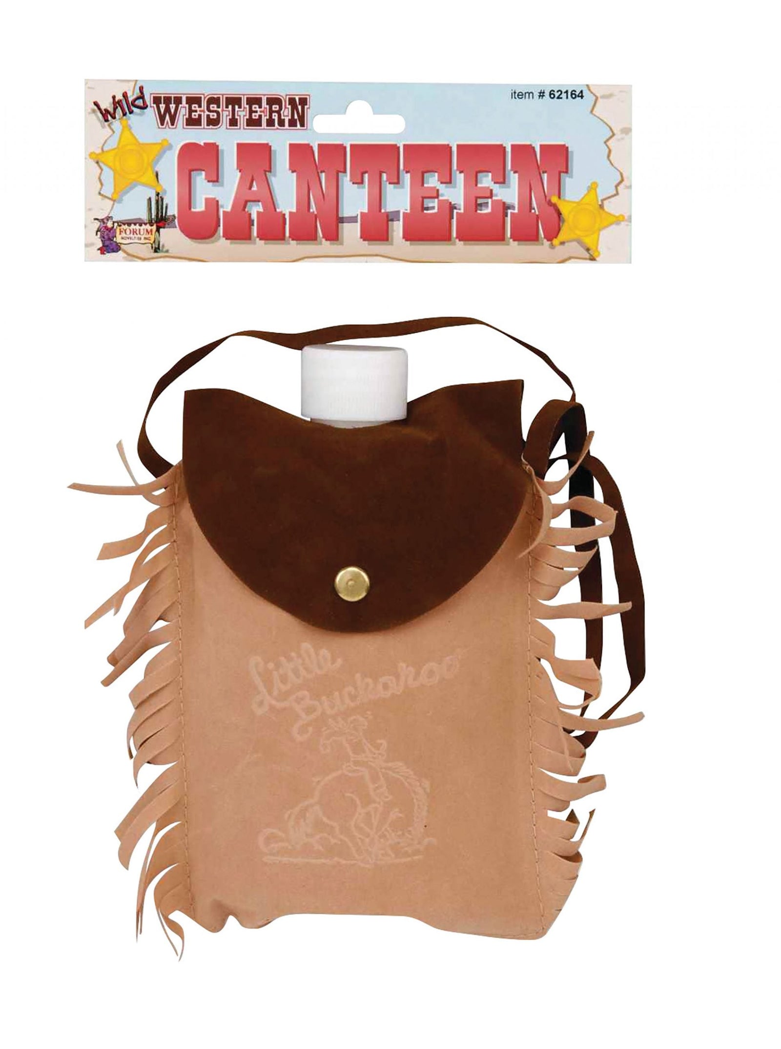Wild Western Canteen Costume Accessories Unisex 1