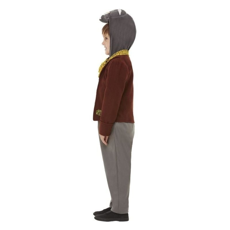 Wind In The Willows Badger Deluxe Costume Child Brown 2