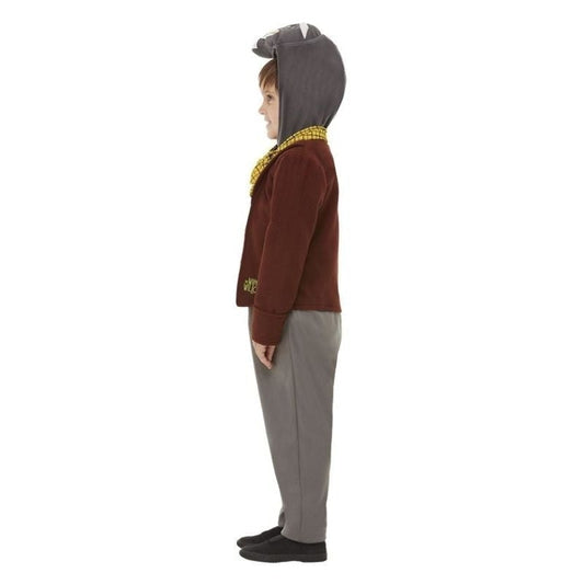 Wind In The Willows Badger Deluxe Costume Child Brown 2