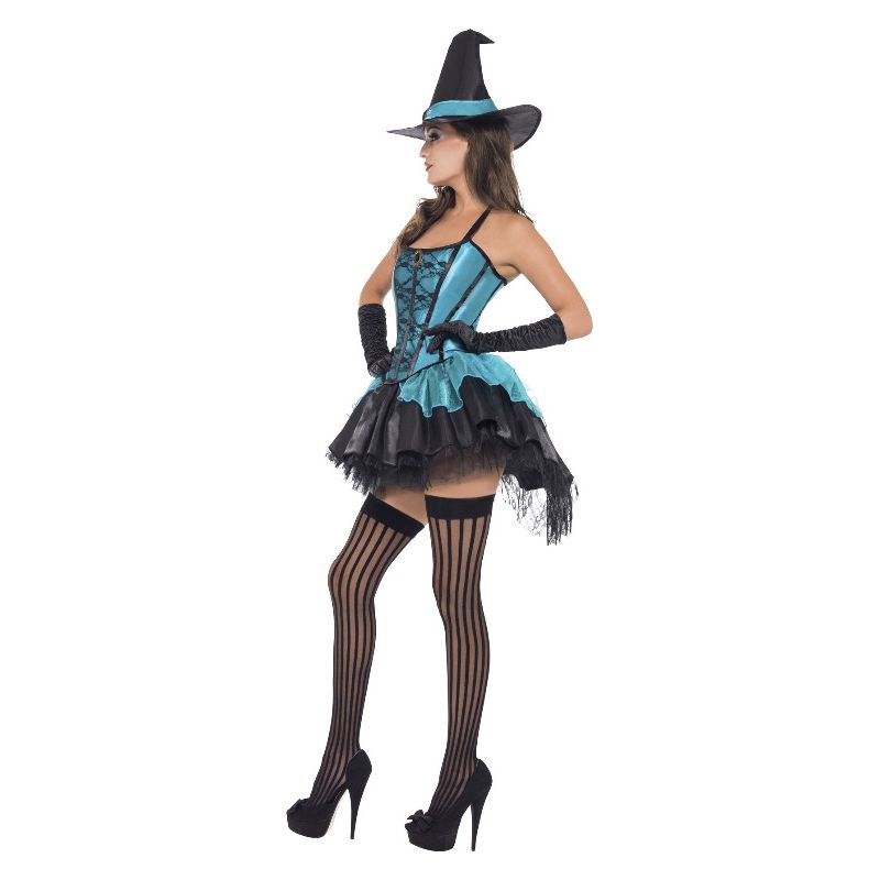 Witch Divine Costume Green Adult 3