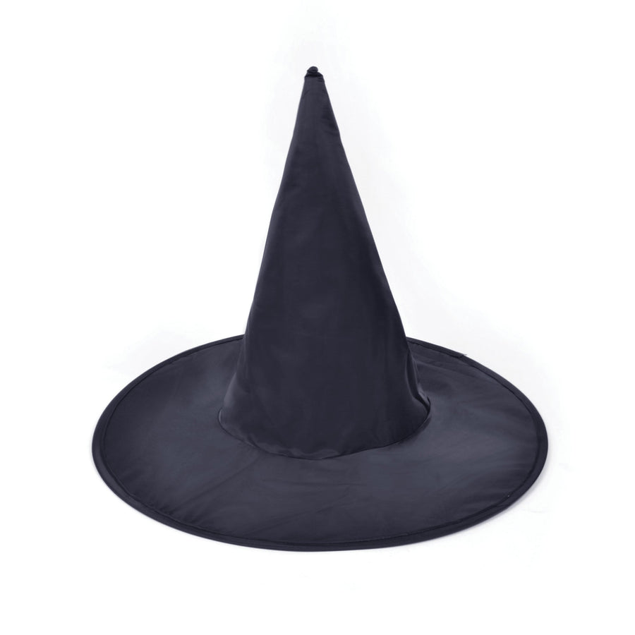 Witch Hat Black Nylon Plain Womens_1
