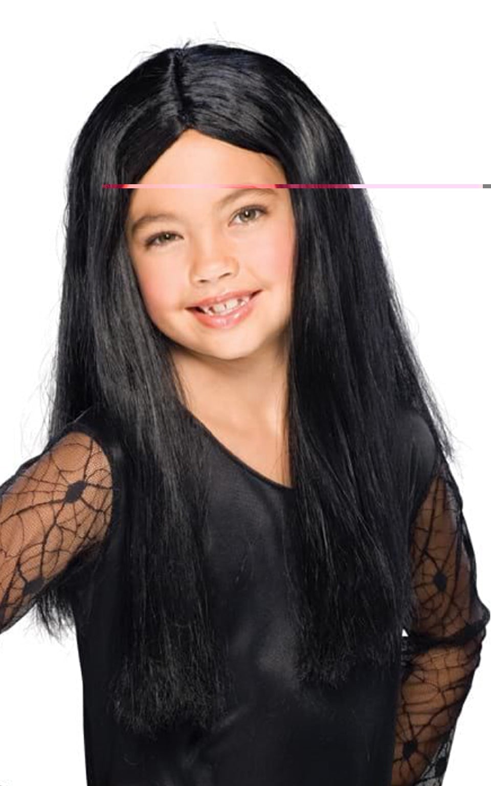 Witch Wig Child Long Black 1