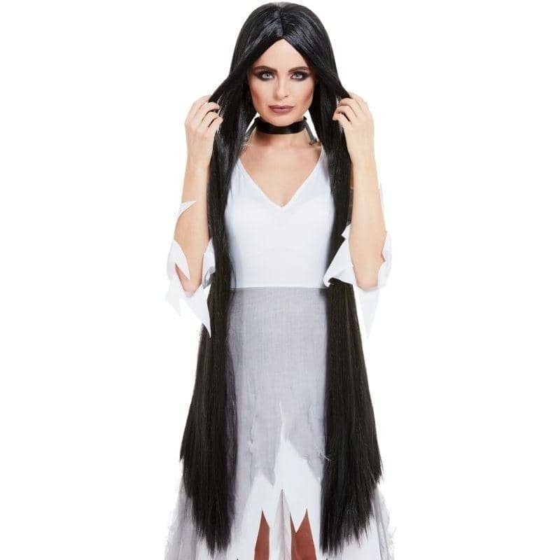 Witch Wig Extra Long Adult Black 1
