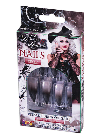 Witches Fake Nails Press on Halloween Accessory 2