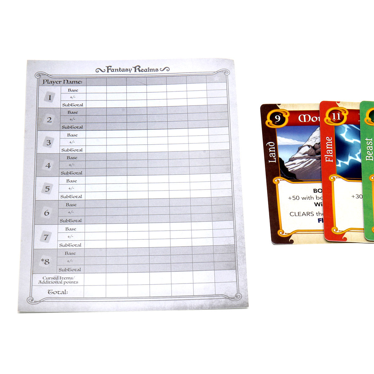 WizKids Fantasy Realms Card Game 10