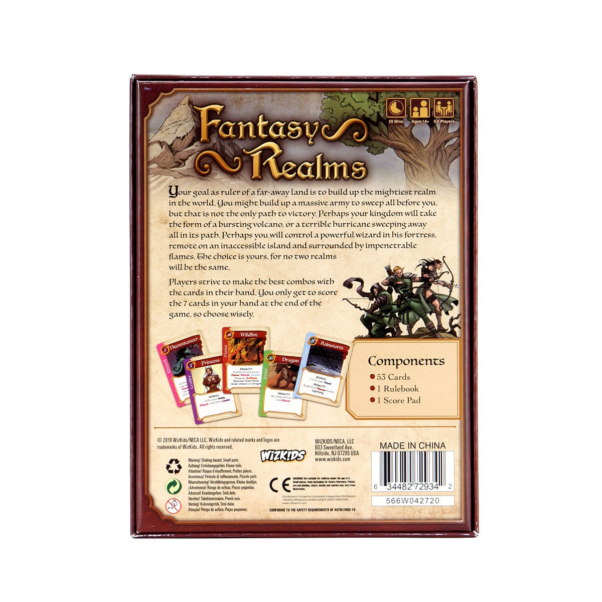 WizKids Fantasy Realms Card Game 4