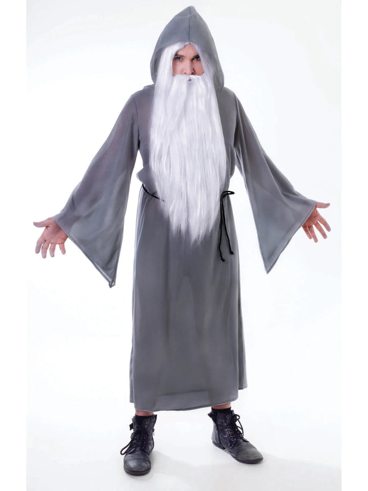 Size Chart Wizard Cloak Grey Adult Gandalf Costume