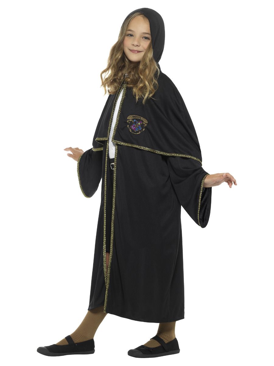 Wizard Cloak Kids Black with Gold_4