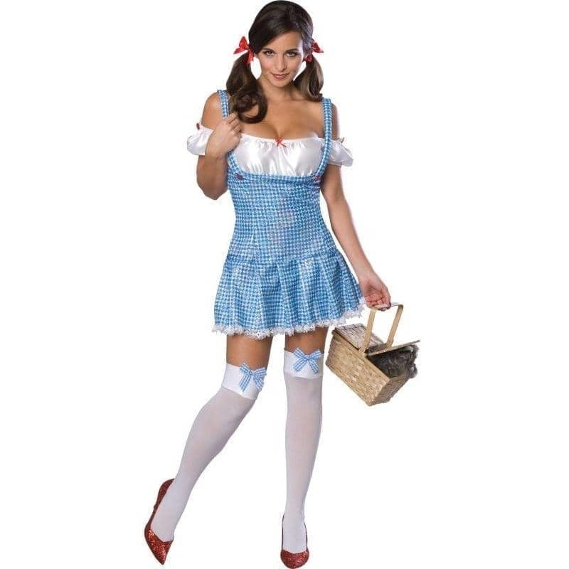 Wizard Of Oz Sexy Dorothy Adult Costume Blue 1