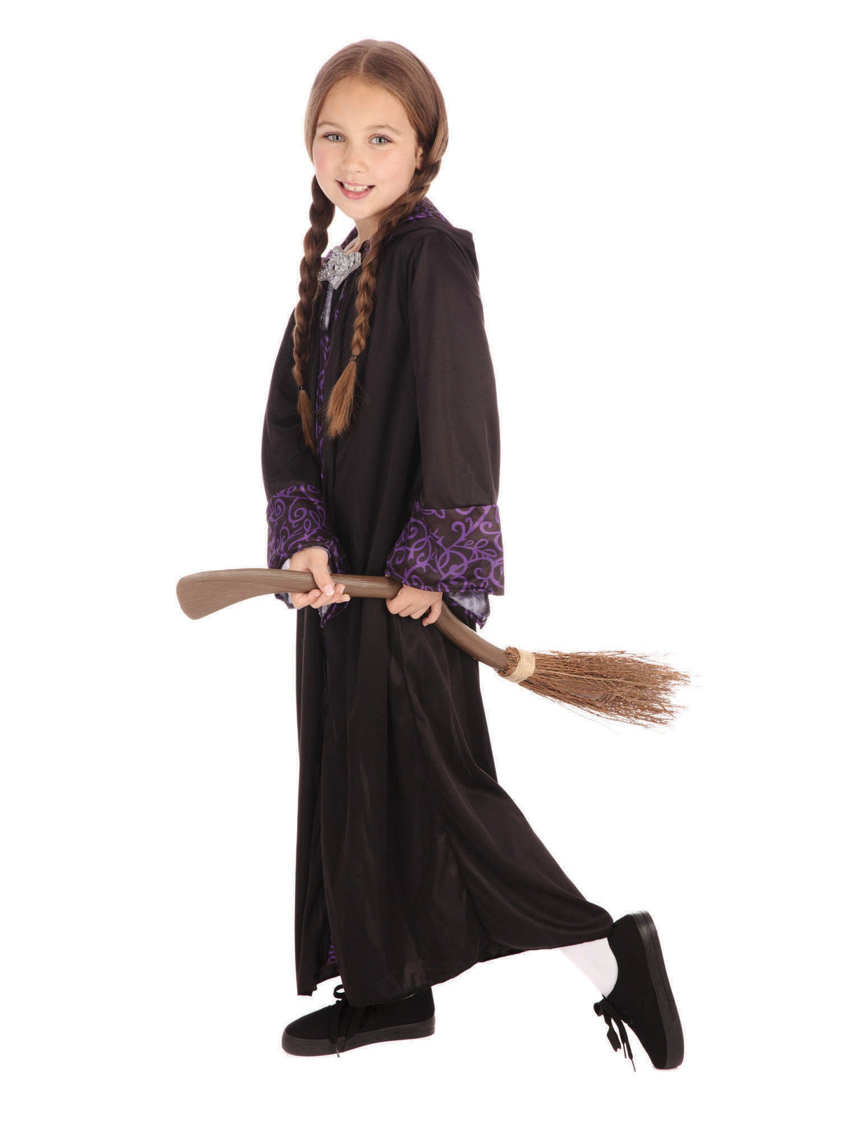 Wizard Costume Robe Unisex Childrens Magician 3