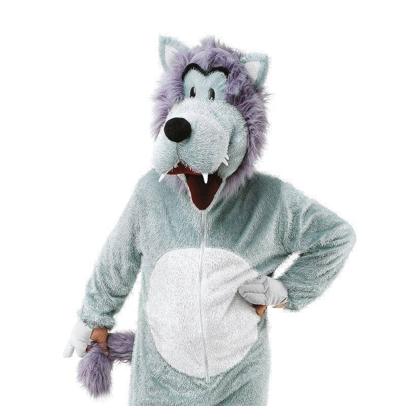 Wolf Costume Big Head Adult Unisex 1