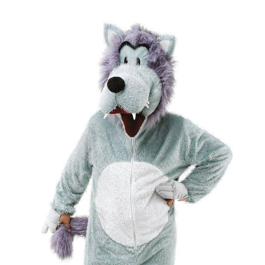 Wolf Costume Big Head Adult Unisex 1