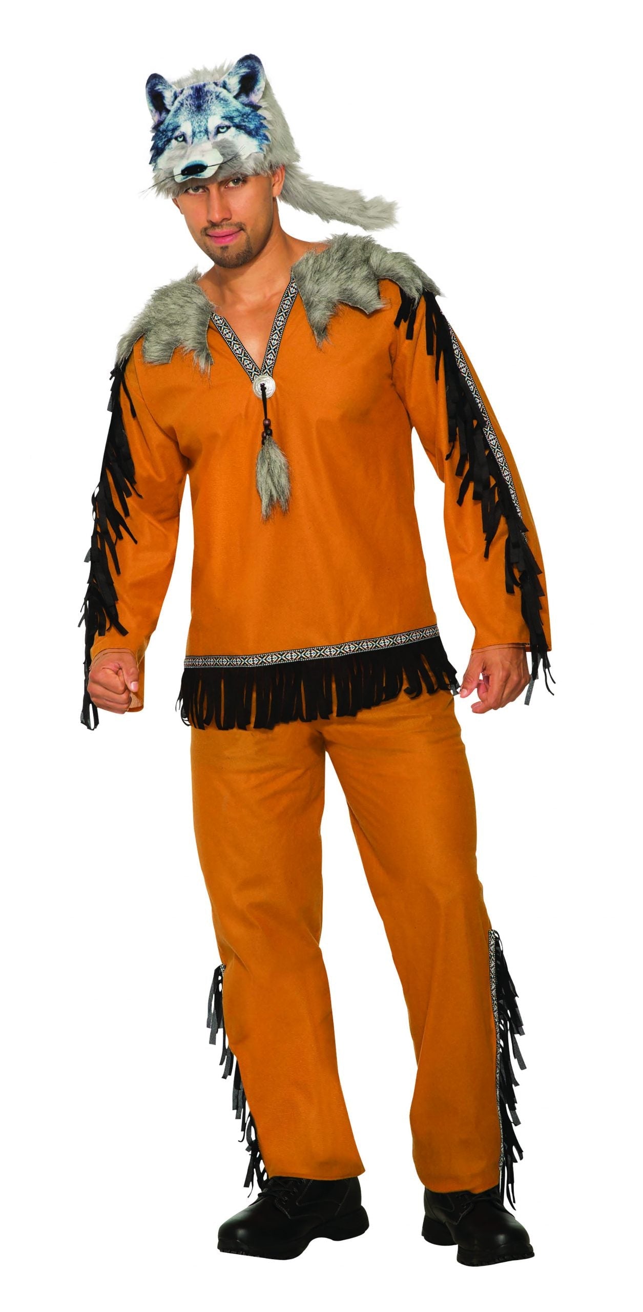 Wolf Spirit Costume with Mask 1