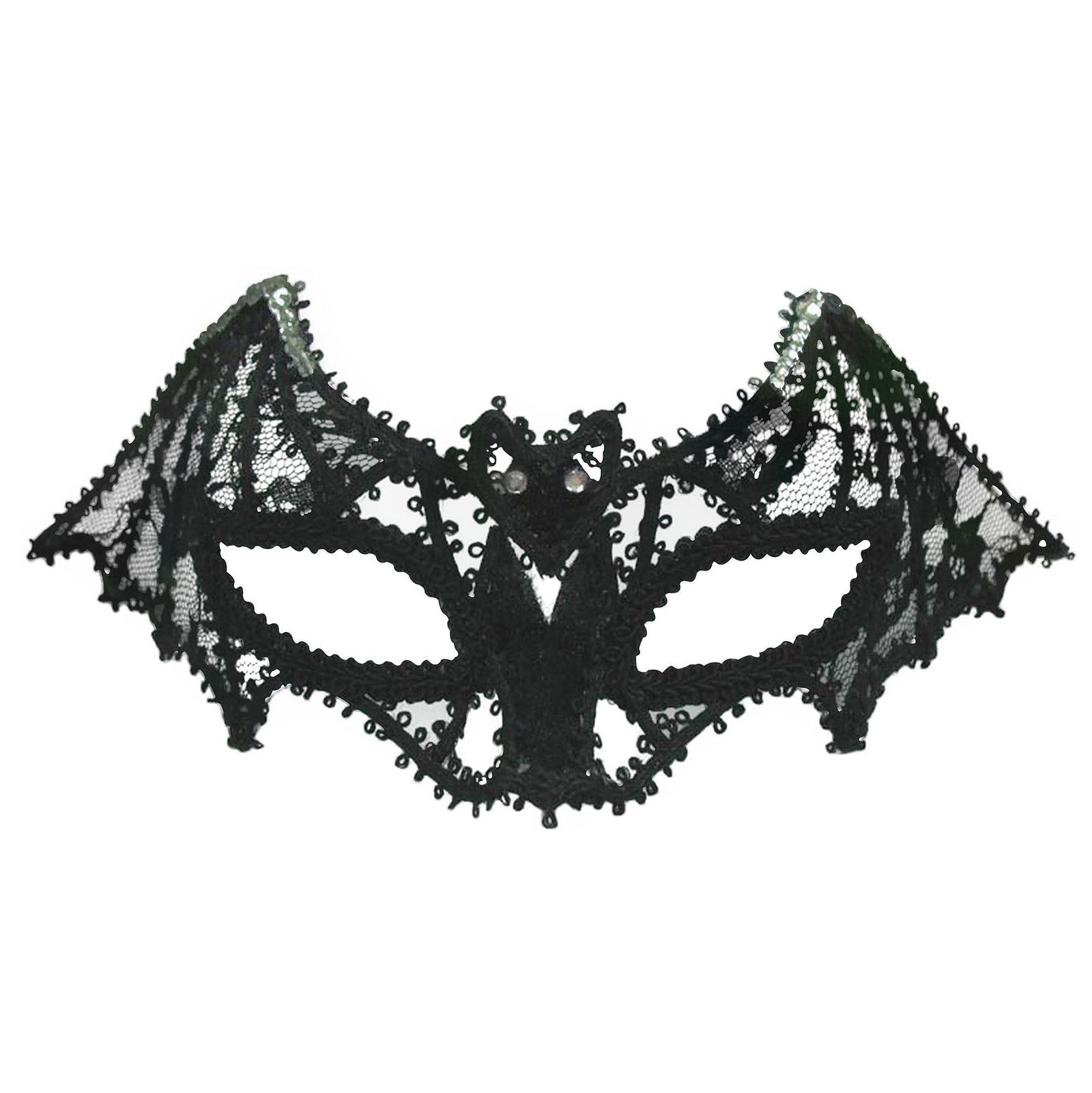 Womens Bat Mask Lace Eye Masks Female Halloween Costume 1