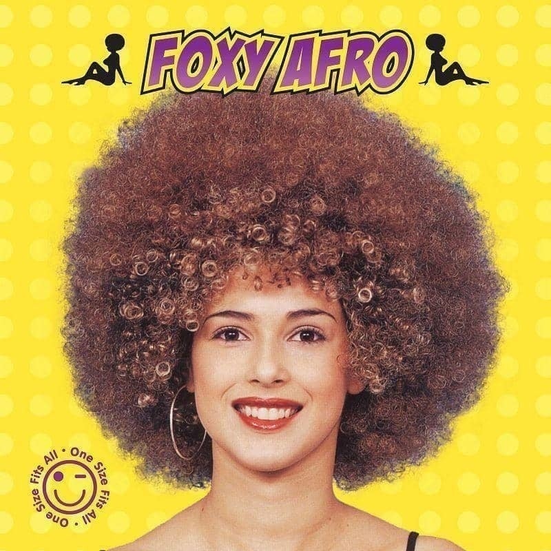 Womens Beyonce Afro Wig Brown Wigs Female Halloween Costume 2