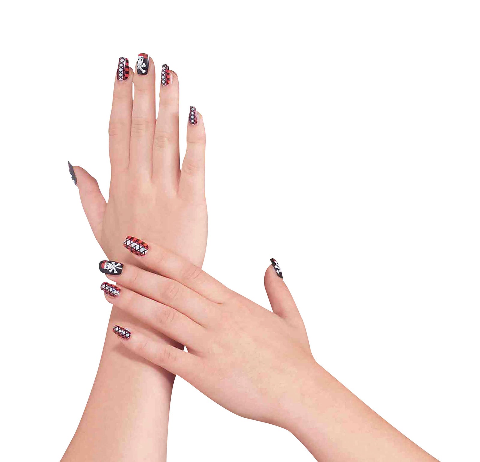 Womens Buccaneer Beauty Nails Make Up Female Halloween Costume 1