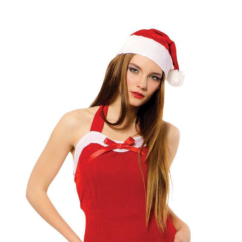 Womens Christmas Sweetie Dress + Hat Adult Costumes Female_1