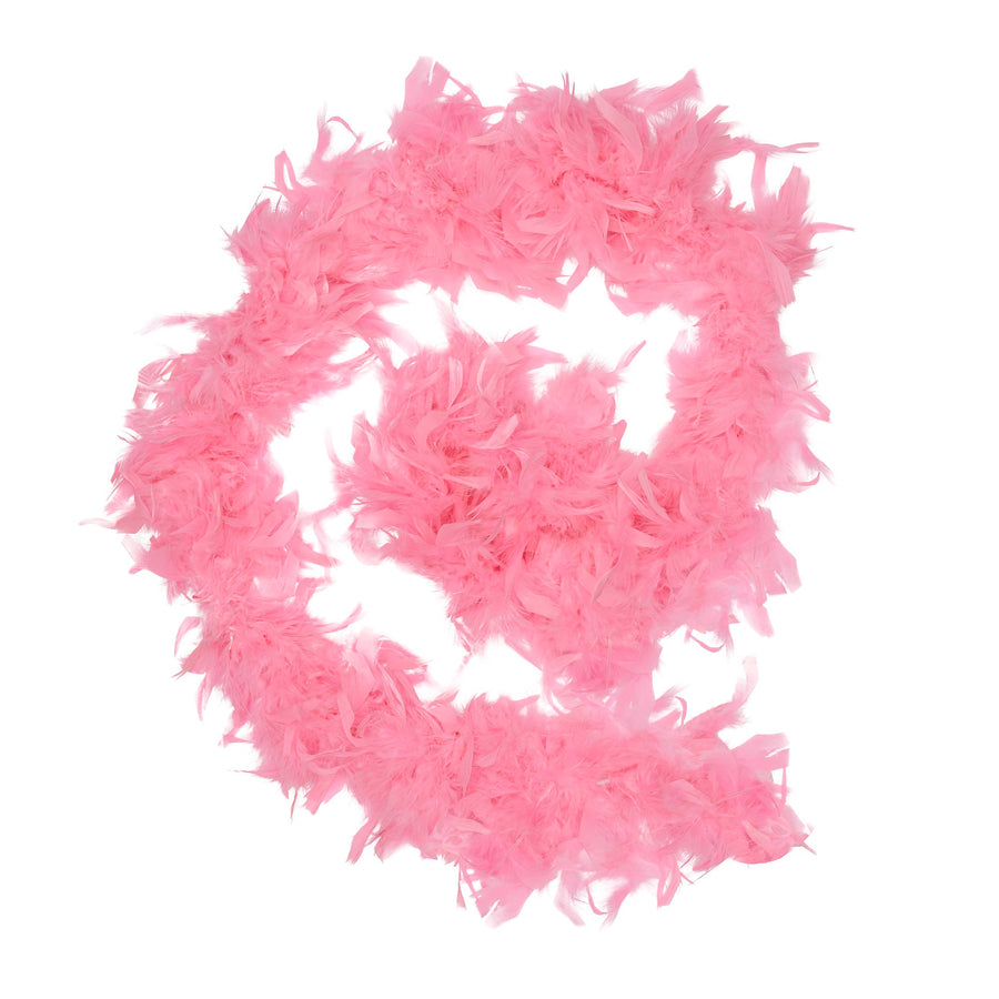 Womens Feather Boa Pink Costume Accessories Female Halloween_1