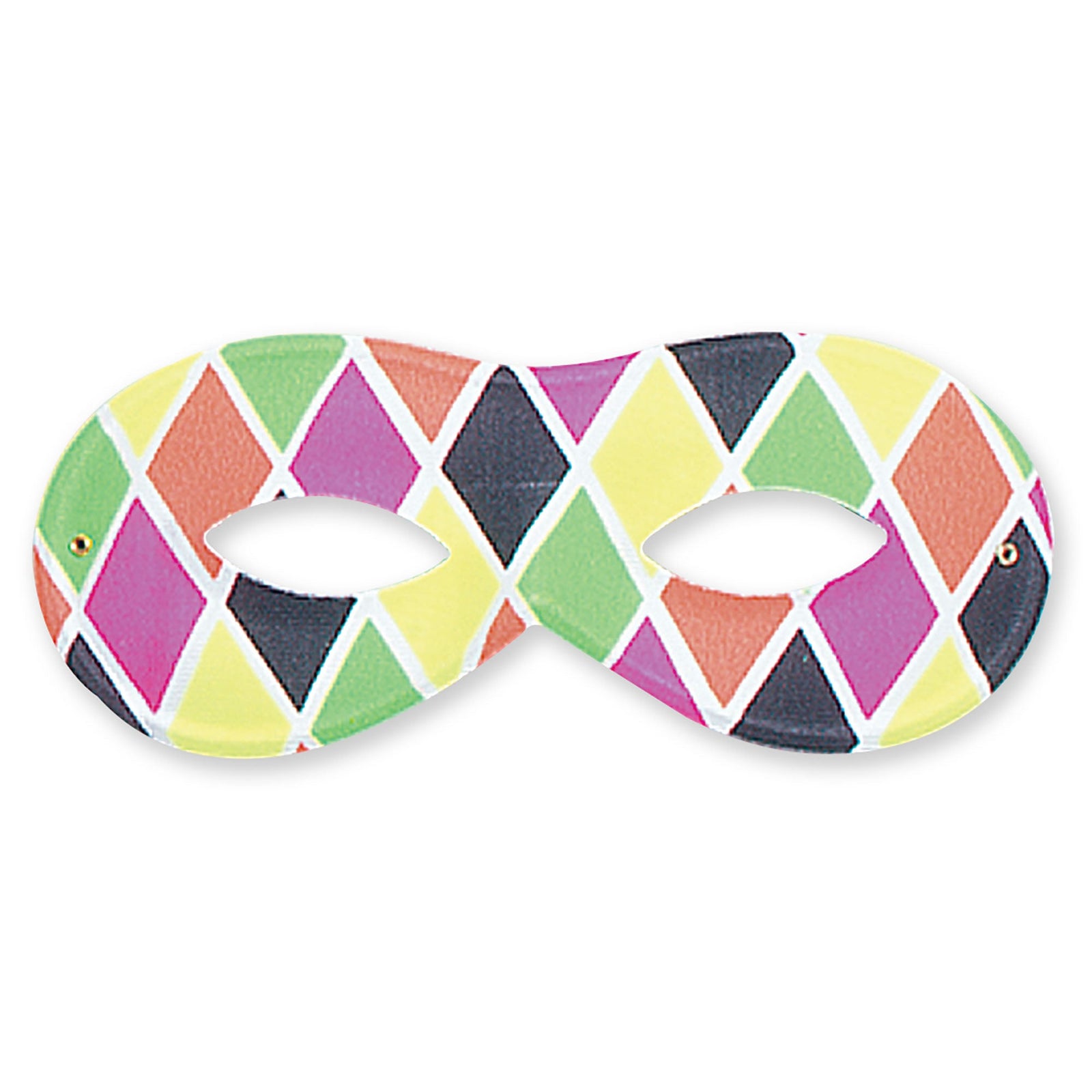 Womens Harlequin Mask Small Female Eye Masks Halloween Costume 1