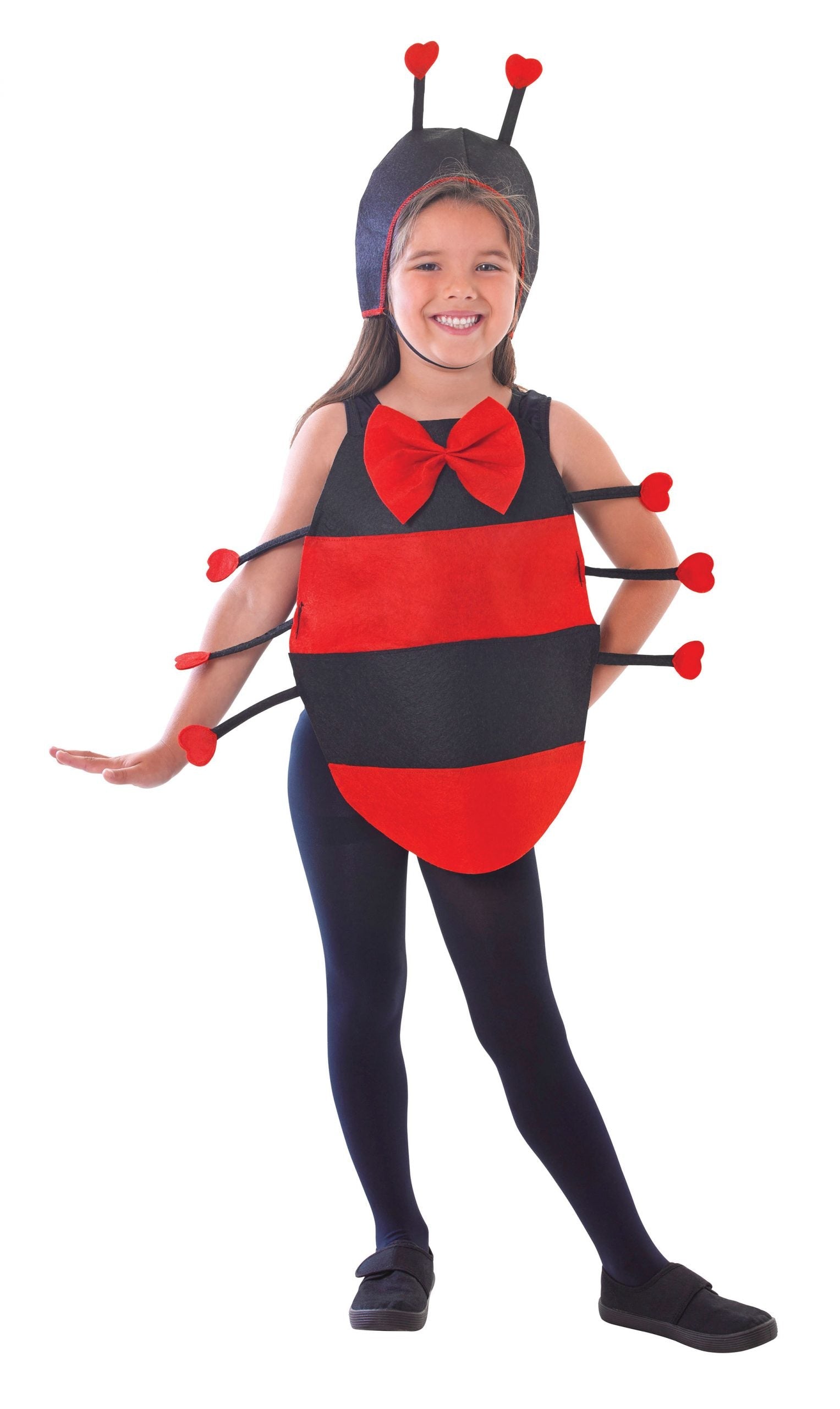 Womens Ladybird Dress Up Kit Instant Disguises Female Halloween Costume 1