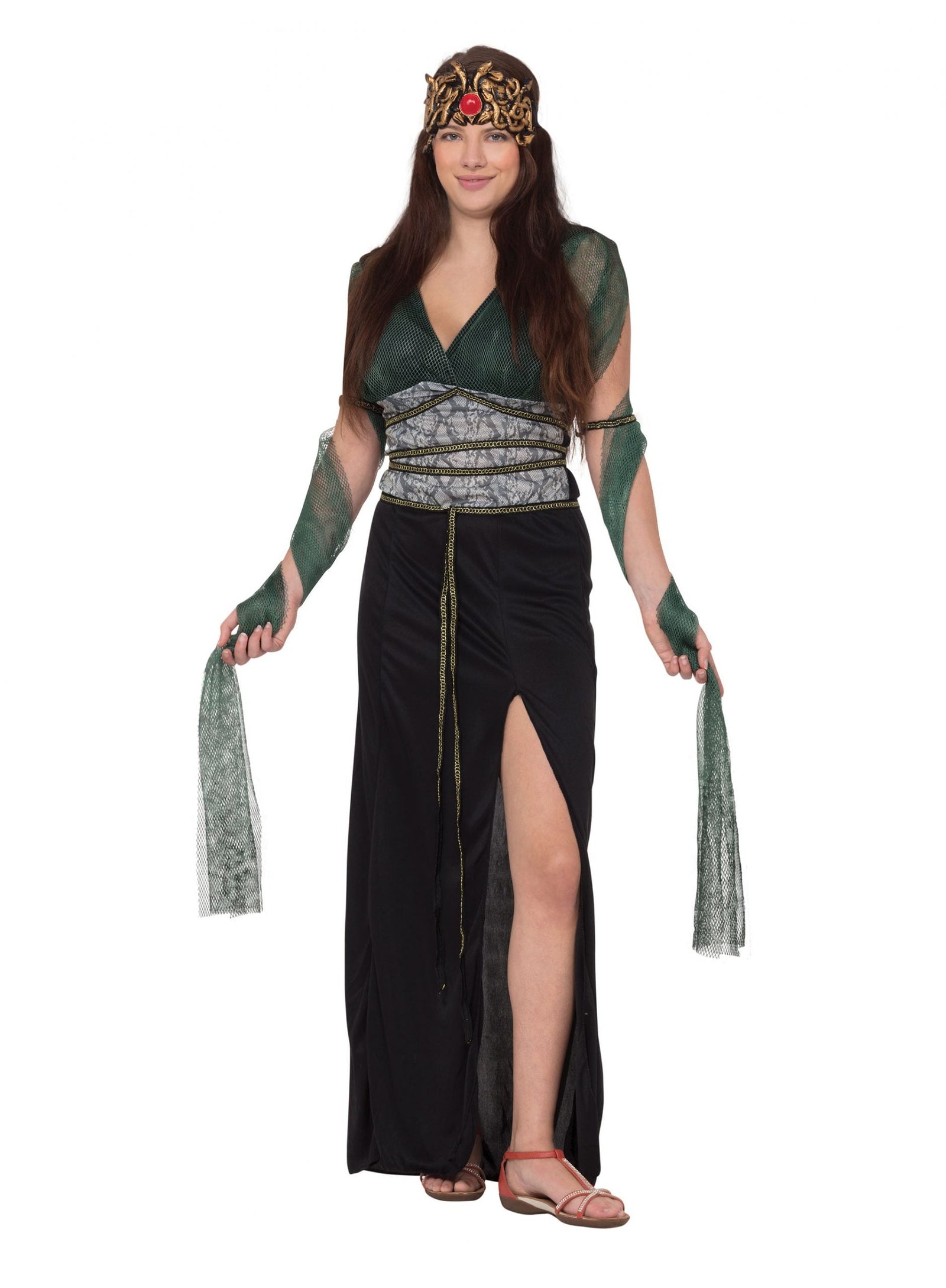Womens Medusa Adult Costume Female Halloween 1