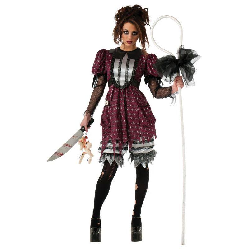 Womens Scary Tales Adult Lil Bo Creep Costume 1