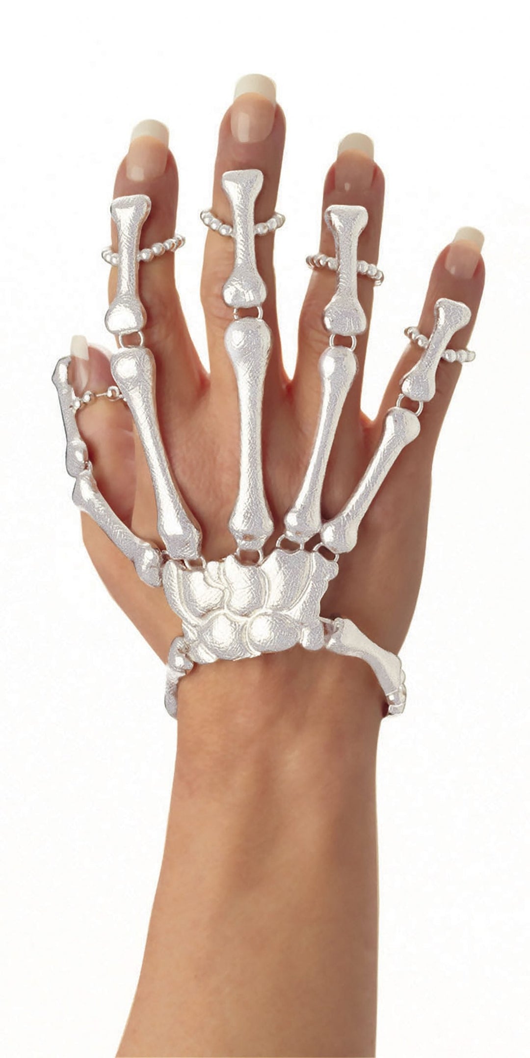 Womens Skeleton Hand Bracelet Costume Accesories Female Halloween_1