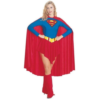 Womens Supergirl Leotard Costume 1984 Movie Version 2