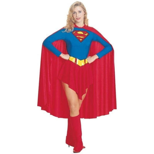 Womens Supergirl Leotard Costume 1984 Movie Version 2