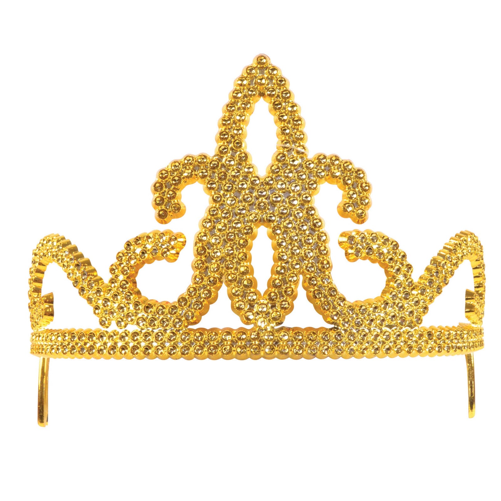 Womens Tiara Plastic Gold Costume Accessories Female Dozen Halloween 1