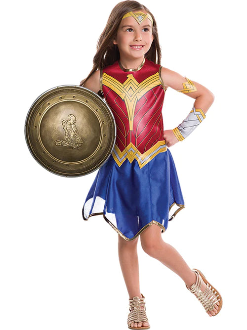 Size Chart Wonder Woman 12" Costume Shield Justice League Childs