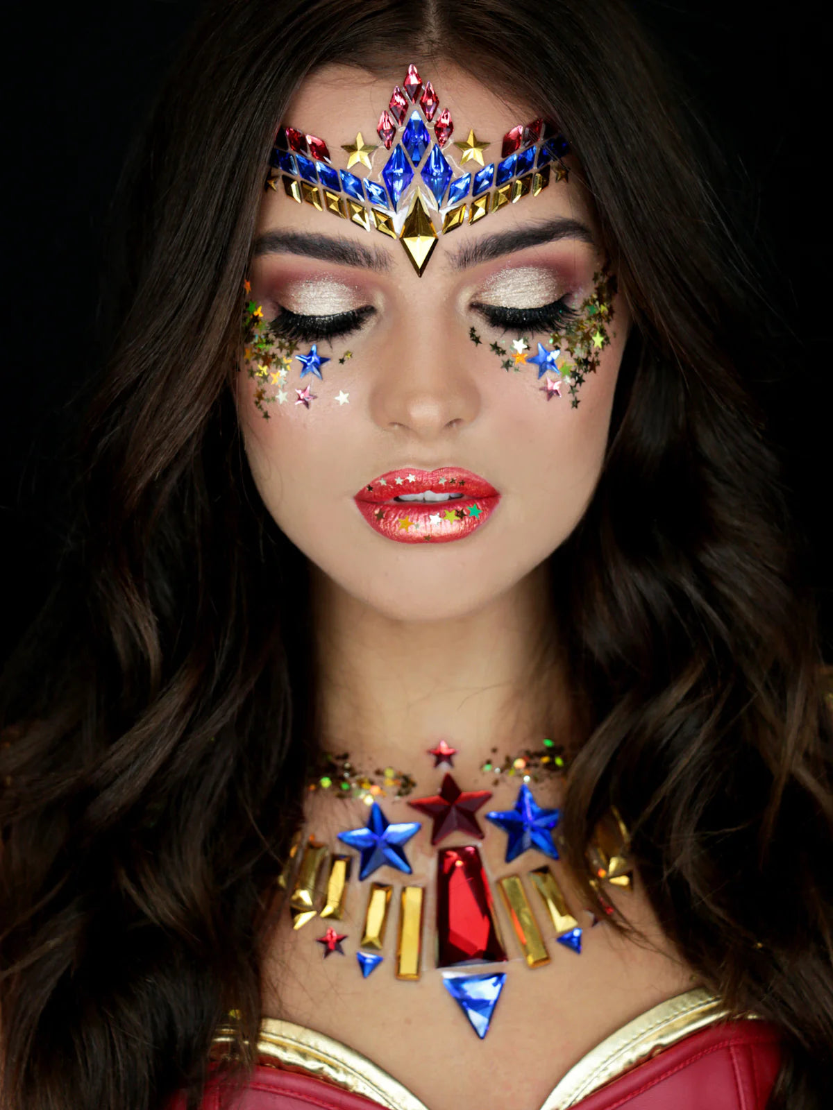 Wonder Woman Body Jewel 3