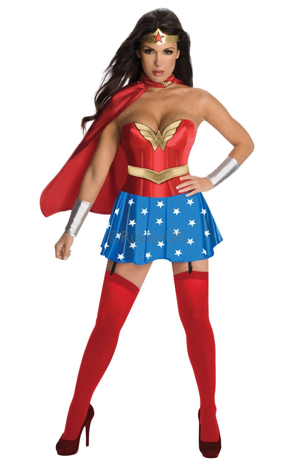 Wonder Woman Corset Costume 1