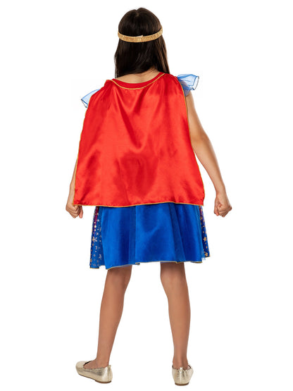 Wonder Woman Costume Deluxe Childs Dress 2
