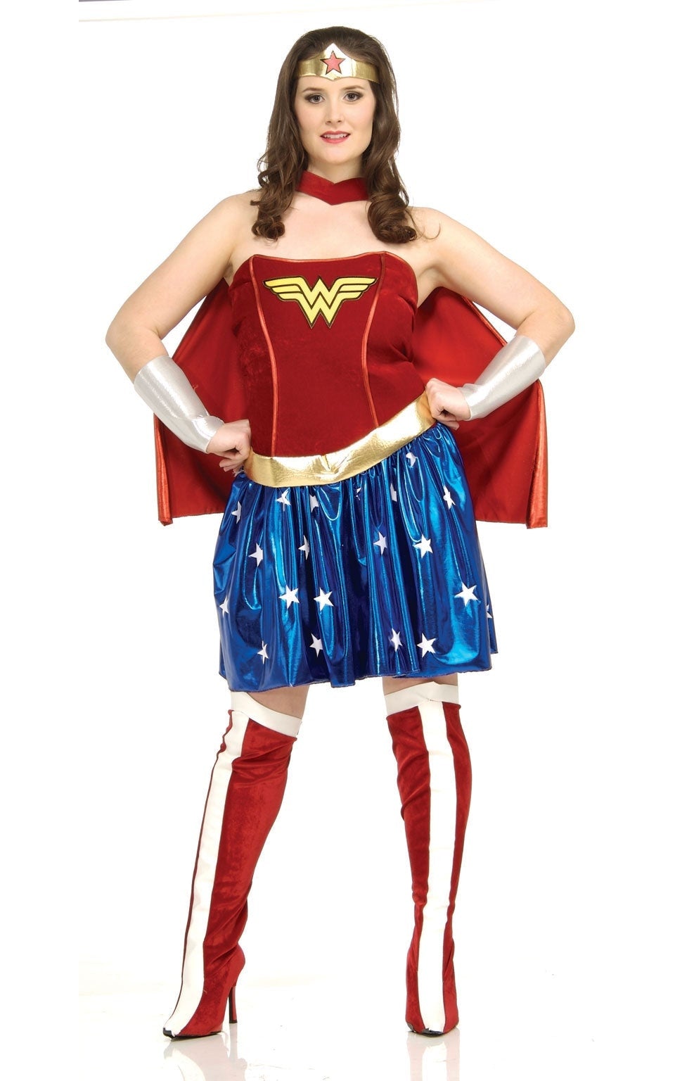 Wonder Woman Costume Plus Size 1