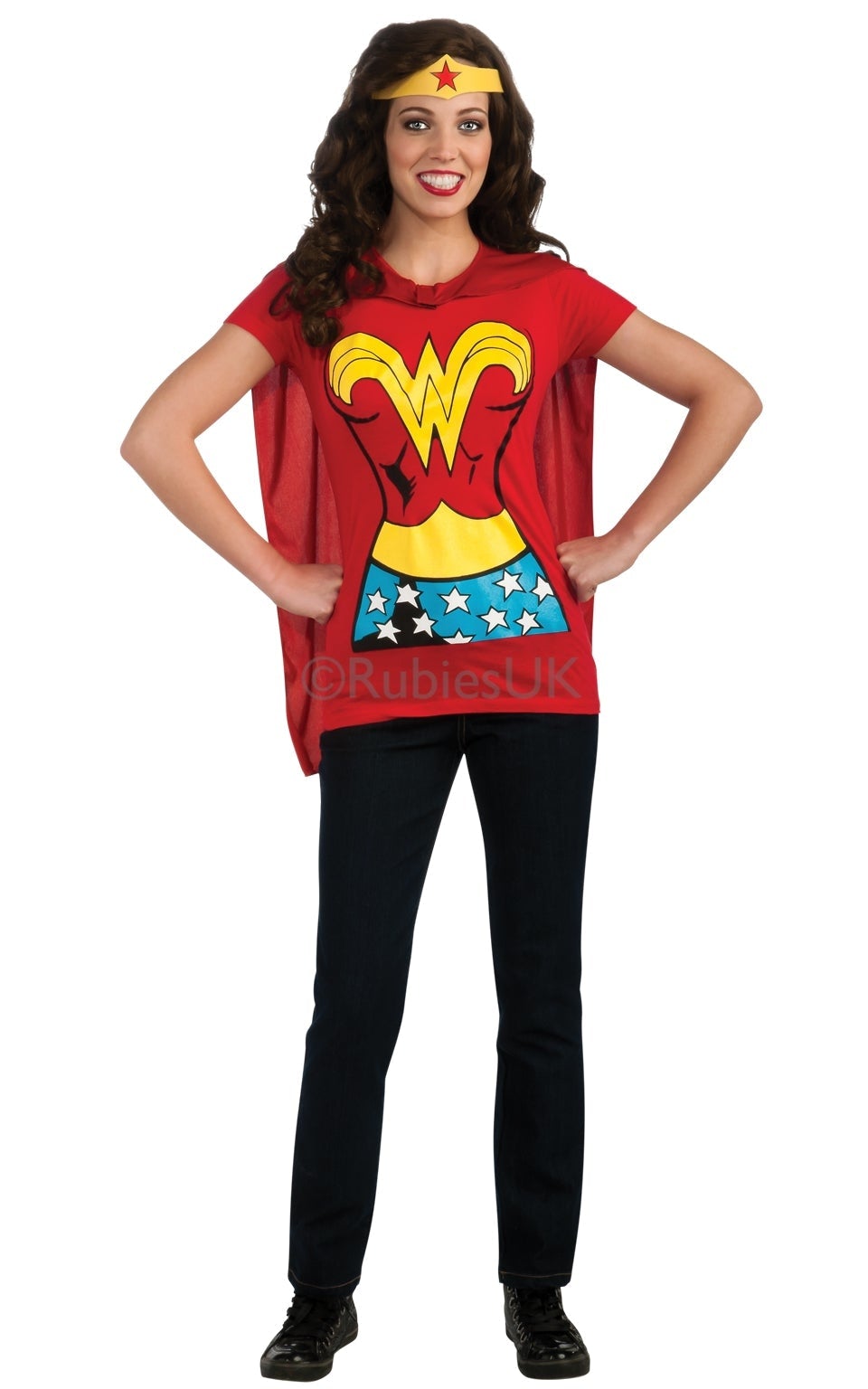 Wonder Woman T Shirt Costume 1