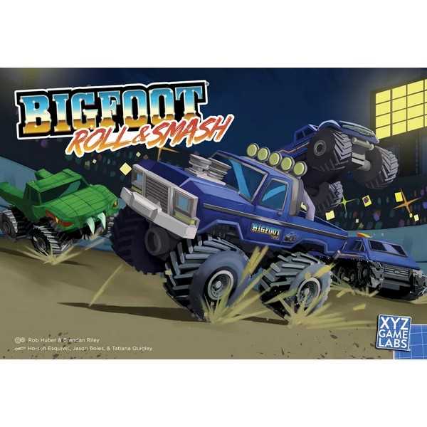 Bigfoot Roll and Smash Board Game by XYZ 1