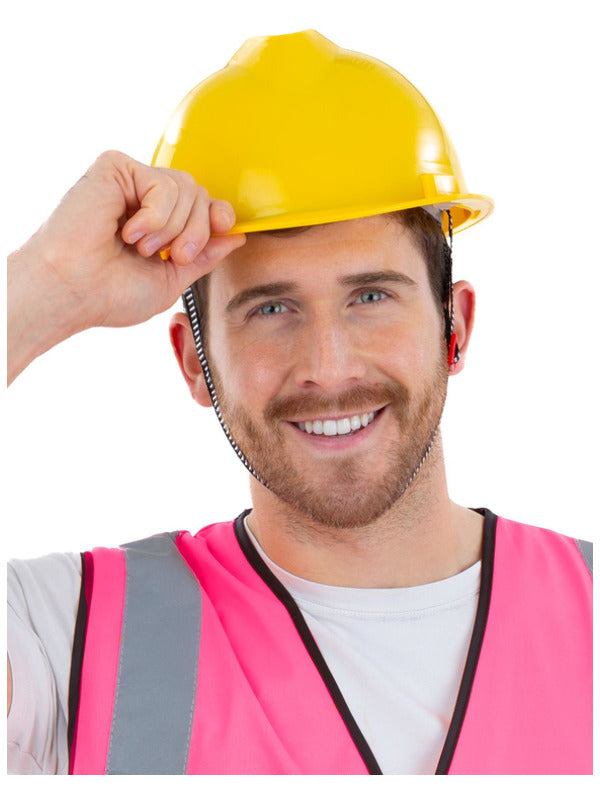 Yellow Builders Helmet Adjustable_1