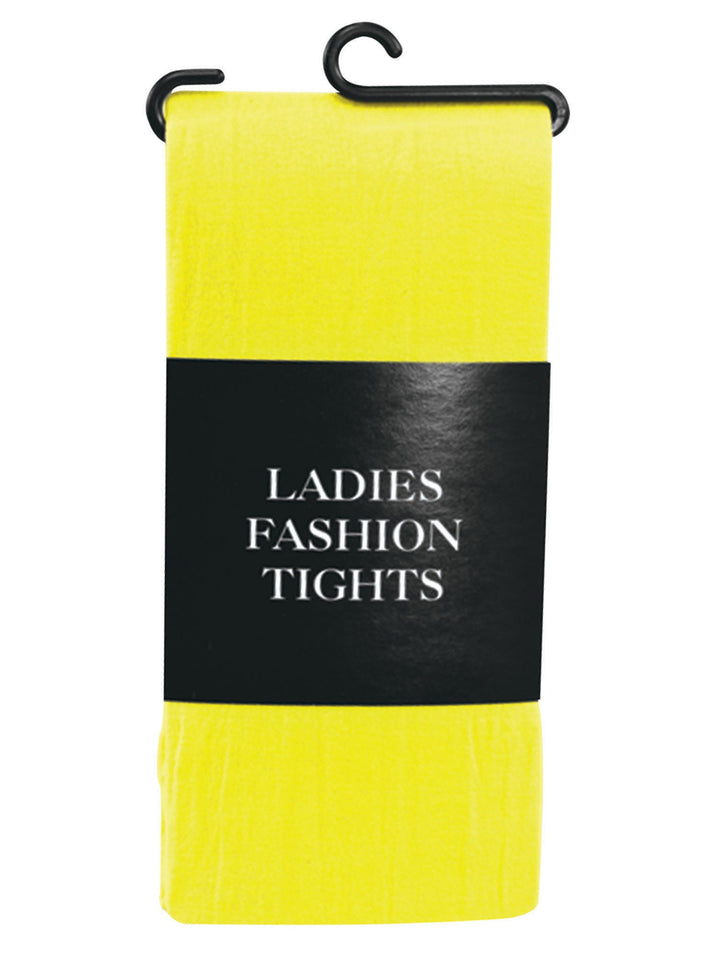 Size Chart Yellow Tights Ladies Costume Accessory