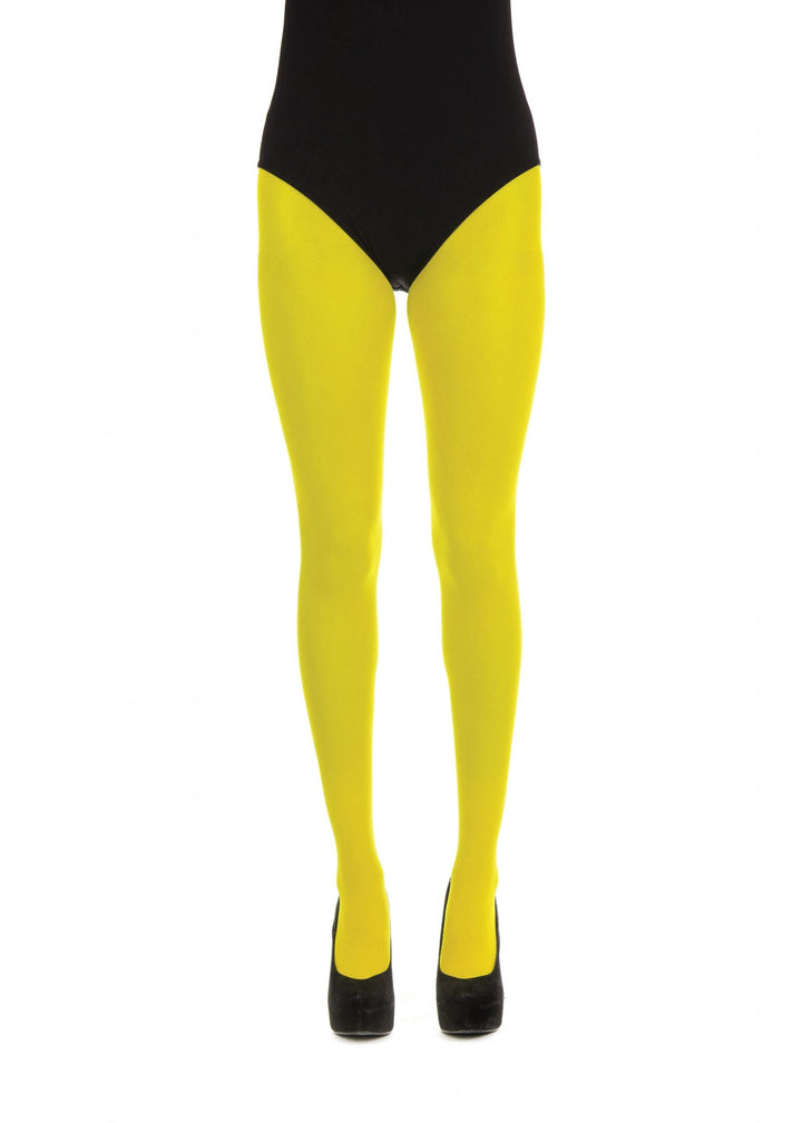 Yellow Tights Ladies Costume Accessory_1